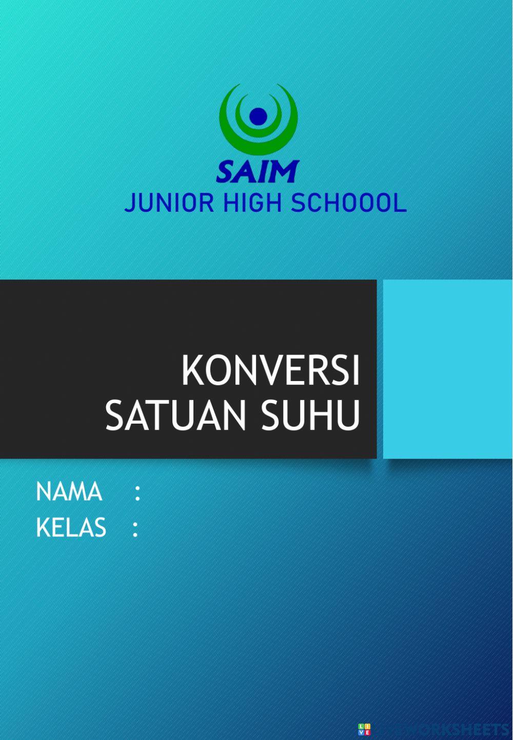 Konversi Suhu