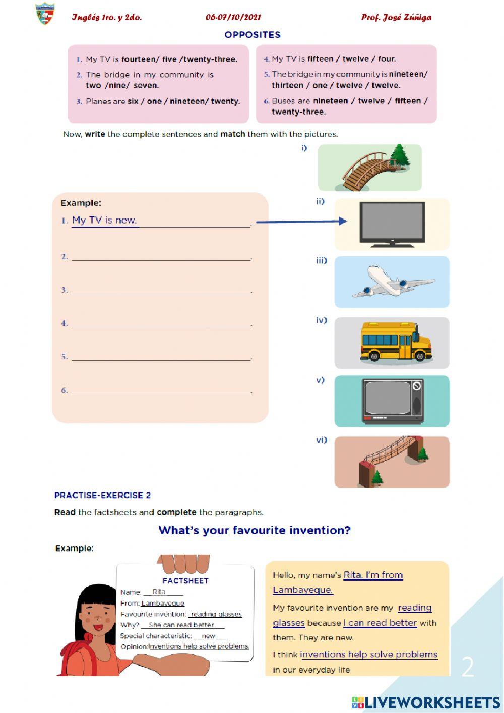 Inventions, Big or Small, I Like Them