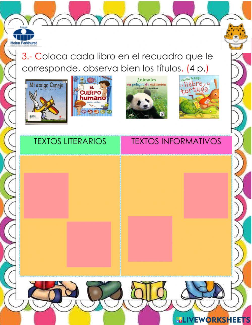 Grado: 1°  Evaluación Parcial -Español-