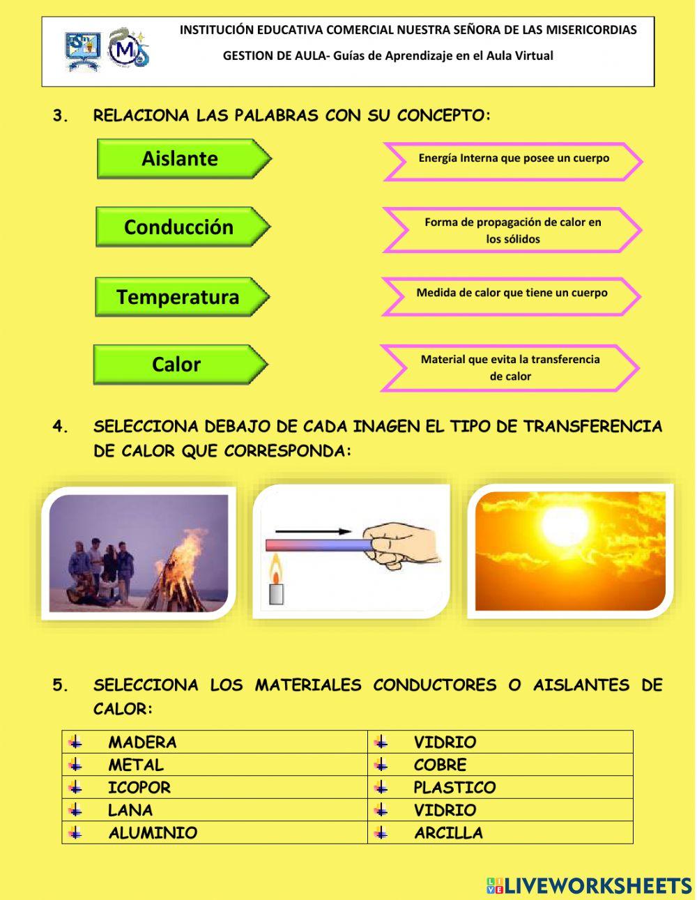 Calor y su propagación