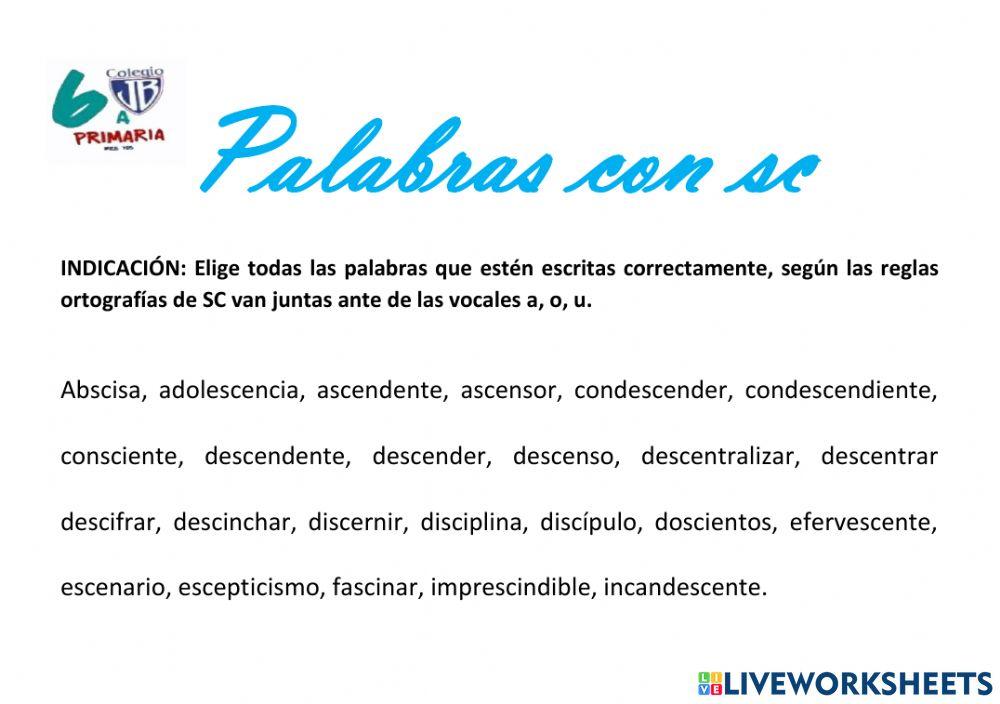 Ortografía y redacción