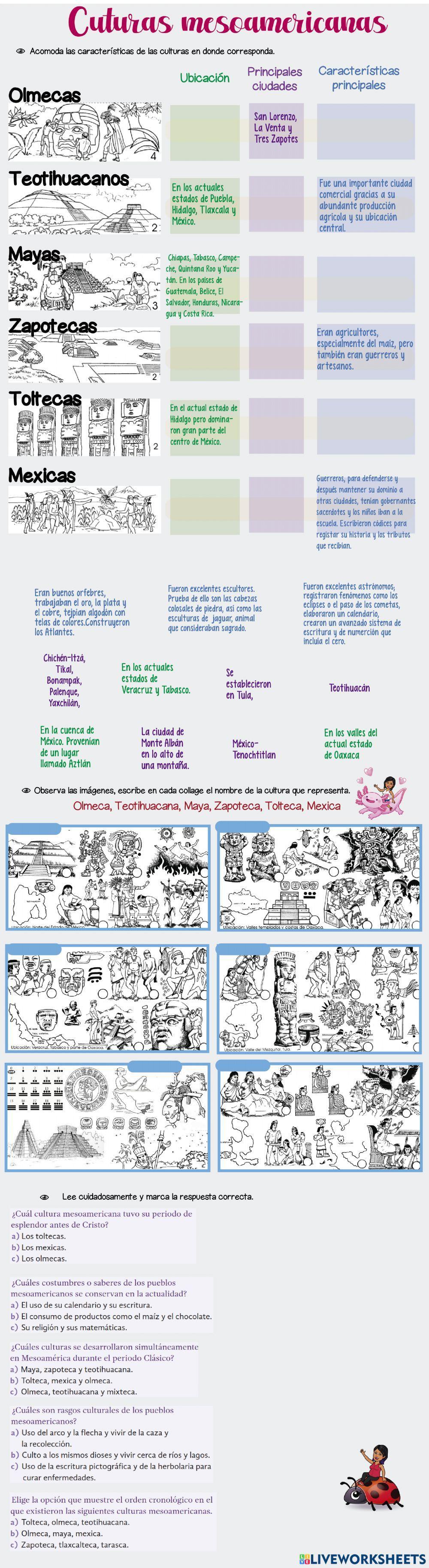 Culturas mesoamericanas