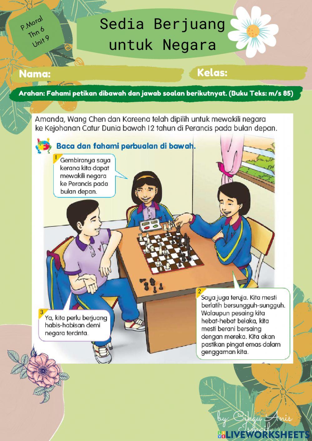 Unit 9: SEDIA BERJUANG UNTUK NEGARA