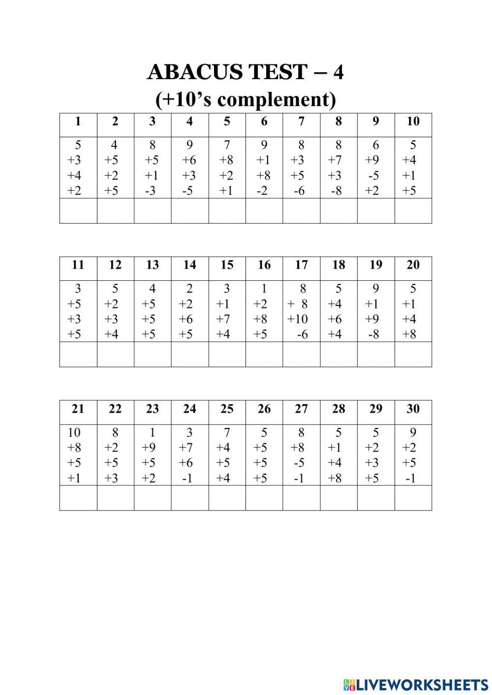 1491082-abacus-level-1-intellect-liveworksheets