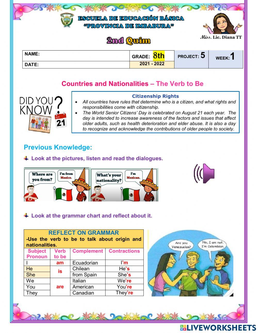 8vo-Quim2- Proj5 -Week1