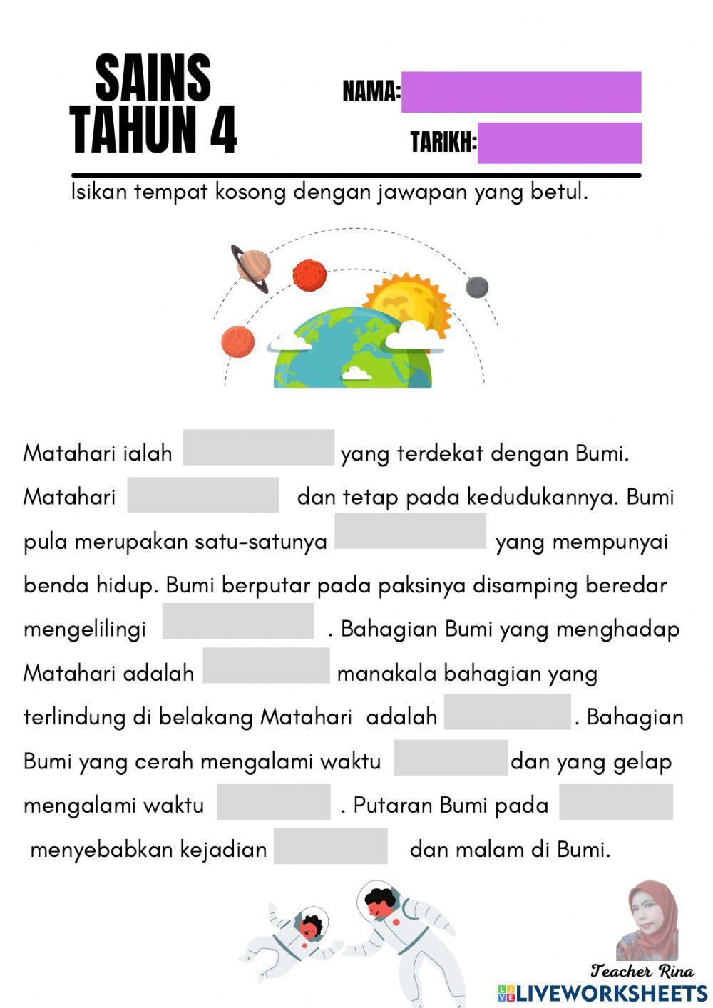 Putaran bumi