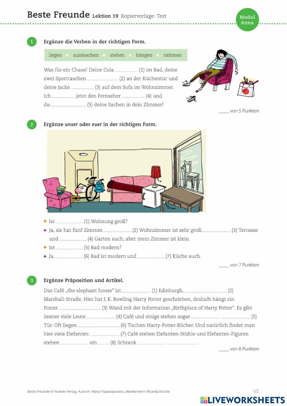 Bf 19 worksheet | Live Worksheets