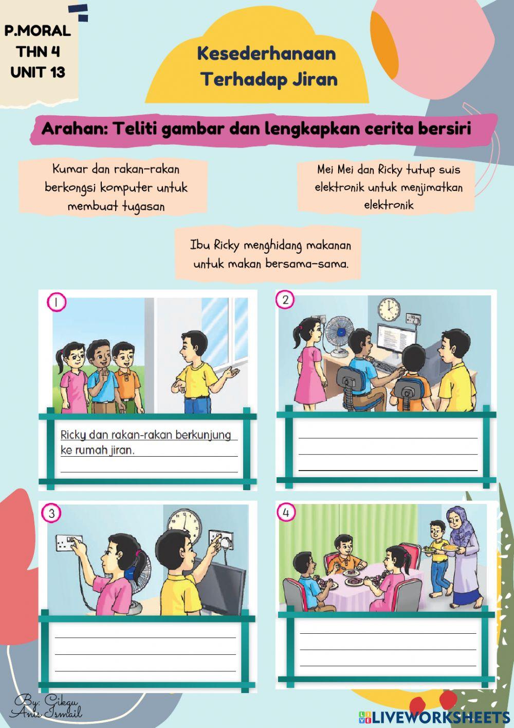 Unit 13: KESEDERHANAAN TERHADAP JIRAN