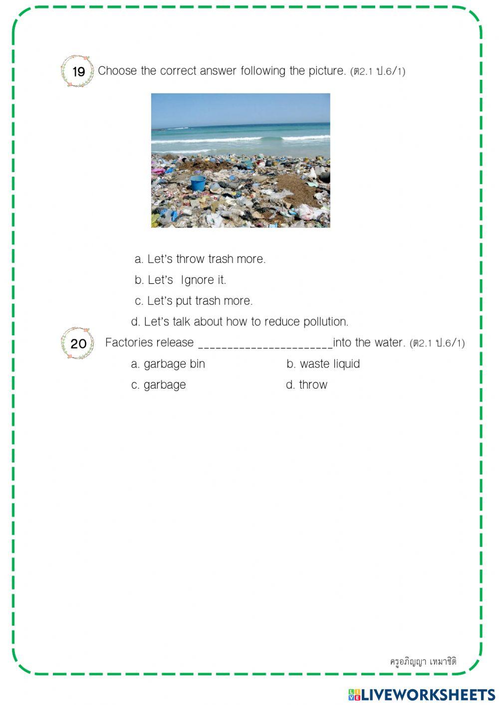 อังกฤษ ป.6