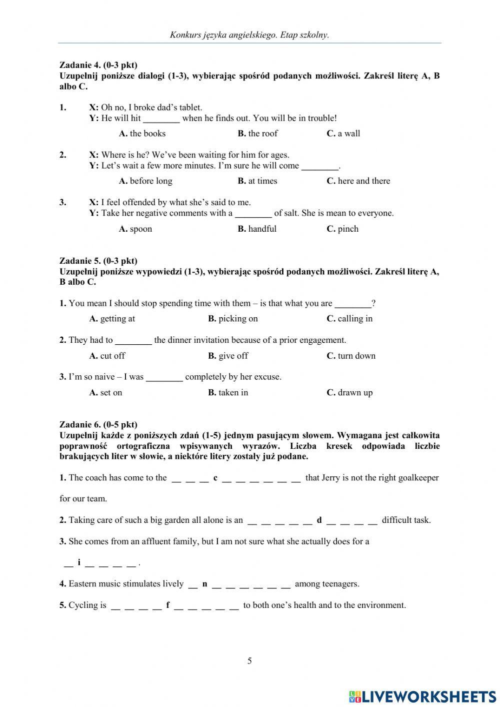 Konkurs kuratoryjny szkolny 19-19