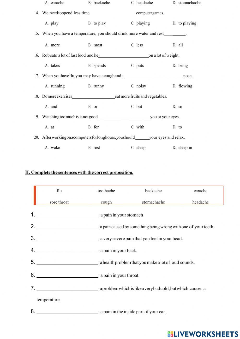 Exercise Unit 2:My hobbies