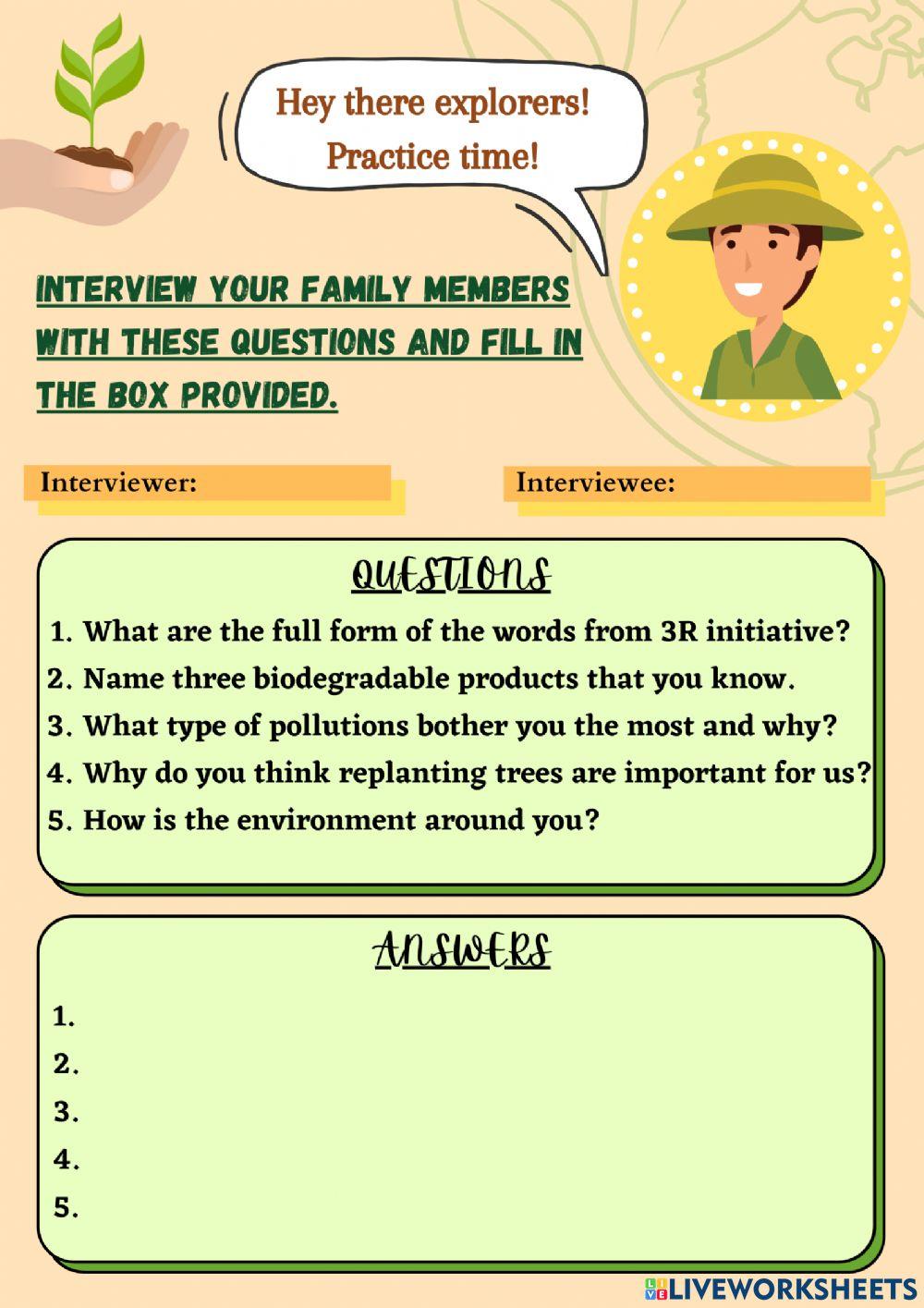 Environment Inquiries