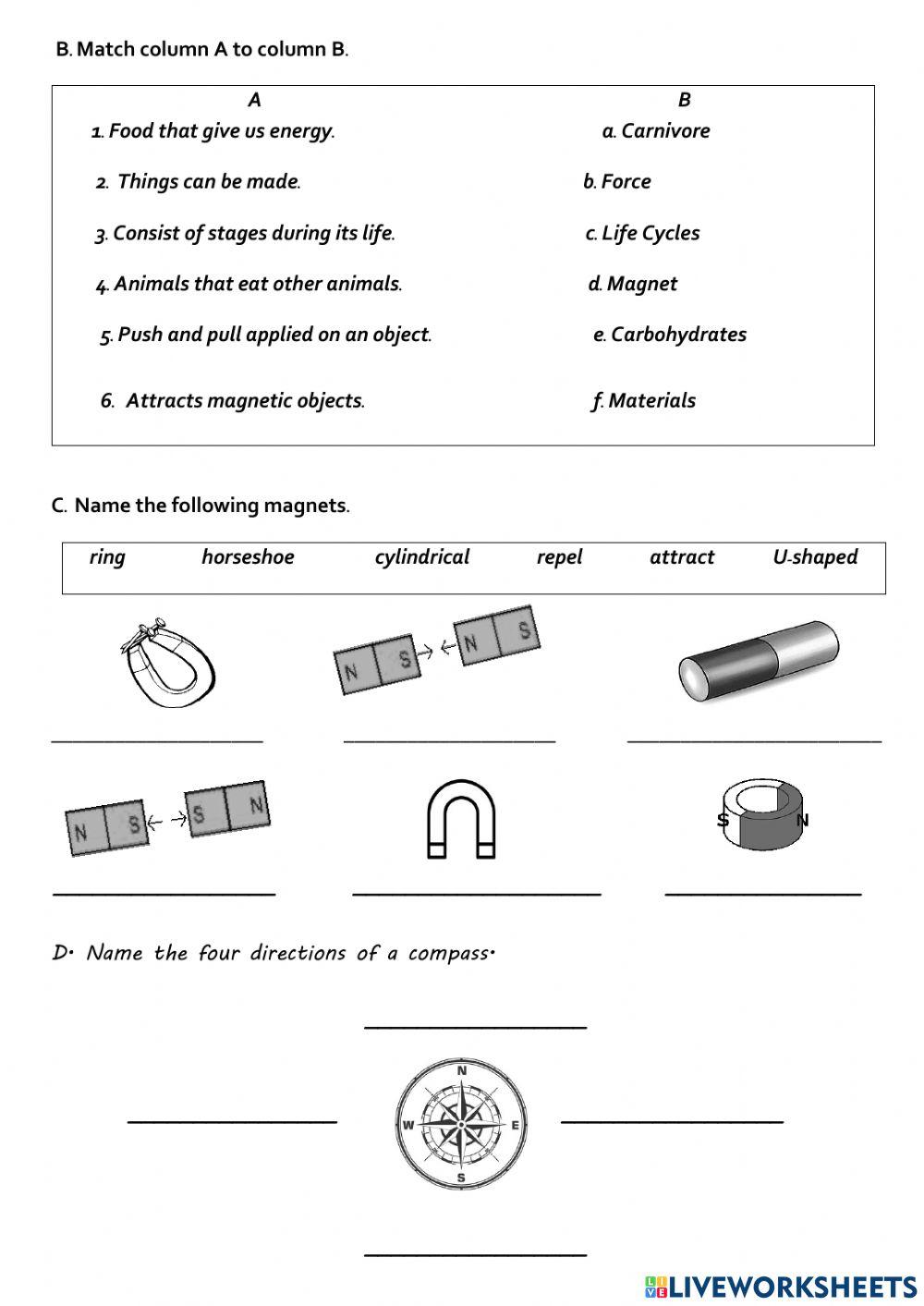Final Test Science3 set 2