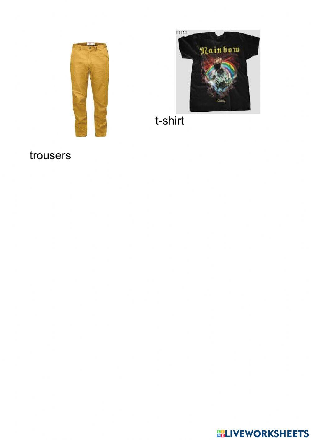 Clothes: click and listen