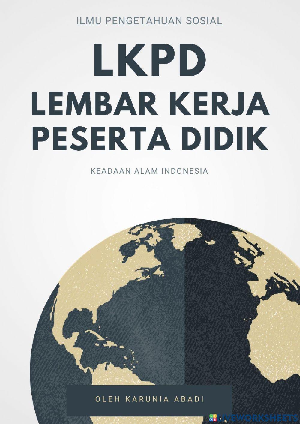 Keadaan Alam Indonesia