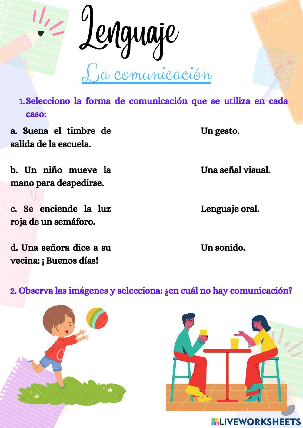 La comunicación