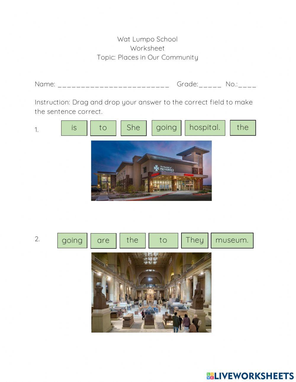 Places in our Community