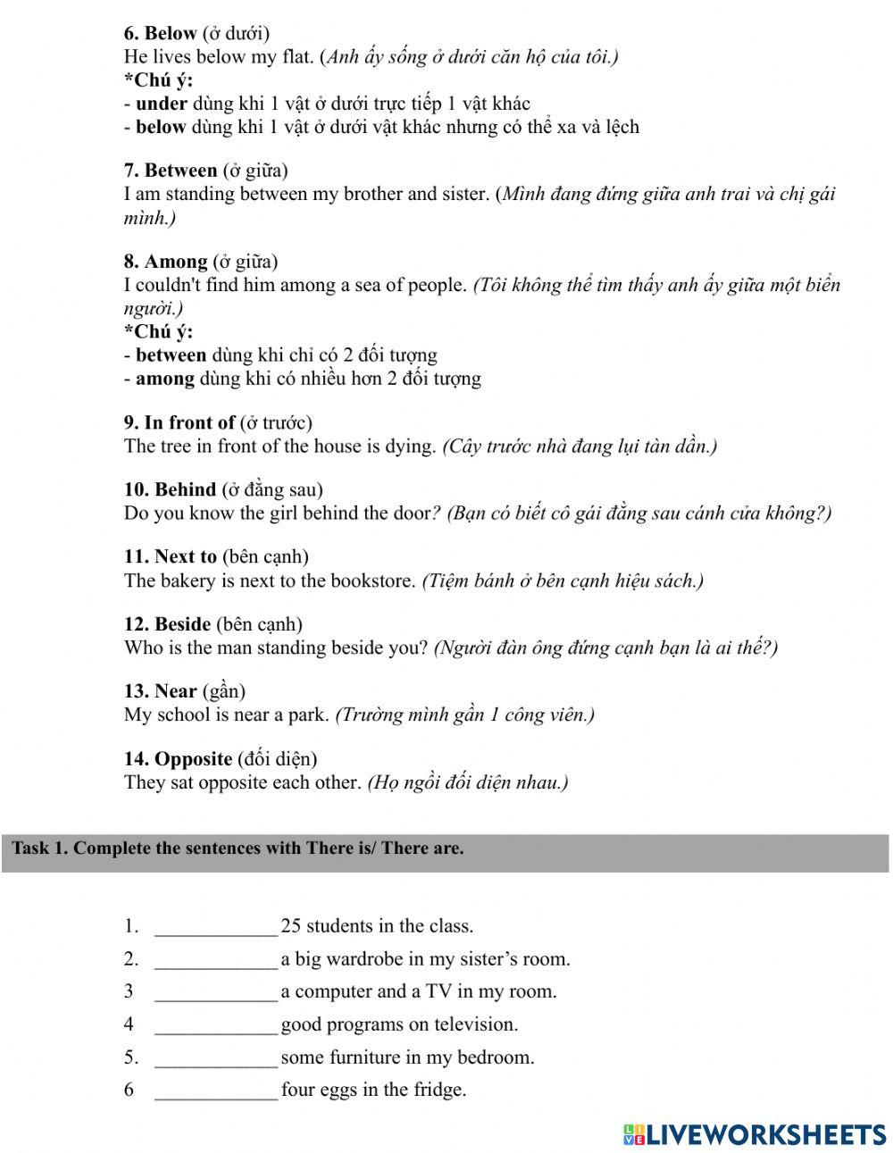 G6 Global Success - U2 - Grammar
