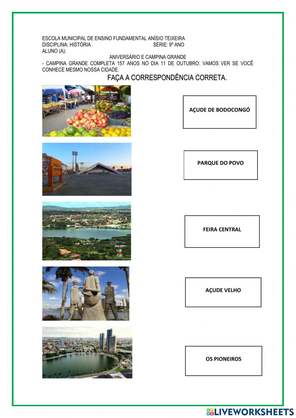 História de Campina Grande PB