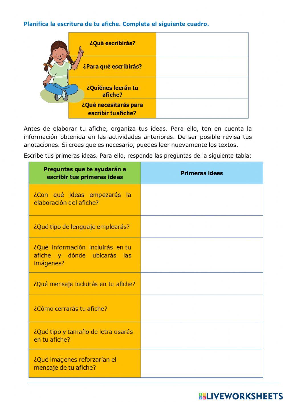 Elaboramos un afiche sobre el uso responsable del teléfono celular en nuestra vida diaria.