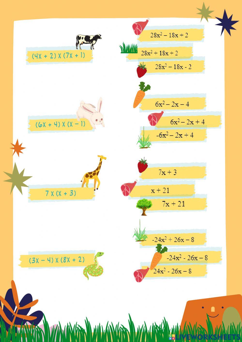 LKS 3 bentuk Aljabar