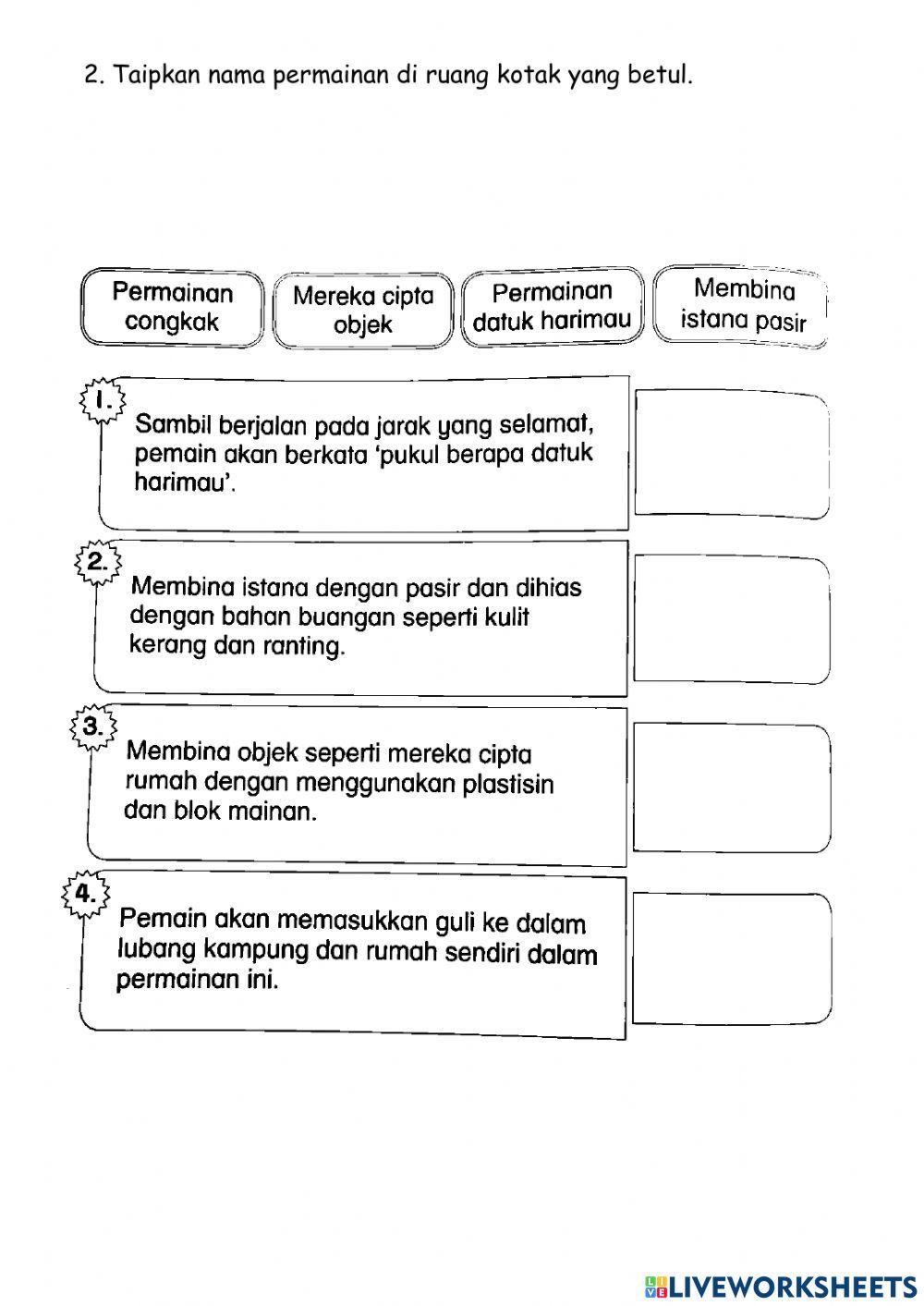 Unit 6 : Mari Bersantai