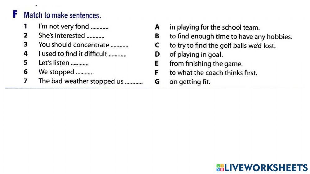 Sport- Hobbies -4 (D-2)