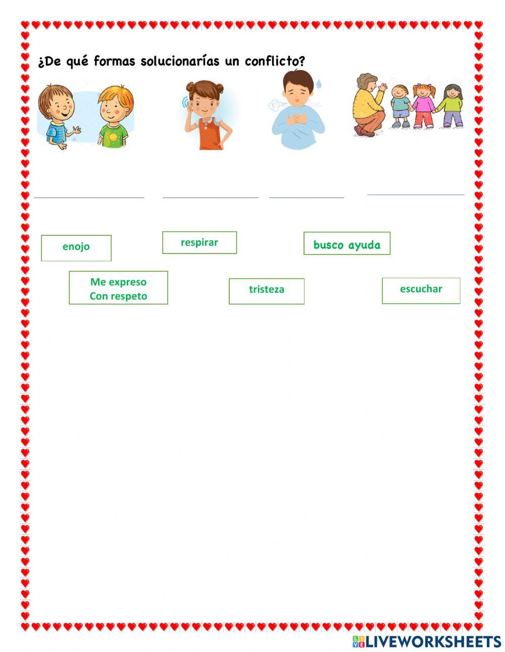 ¿Cómo solucionamos conflictos?
