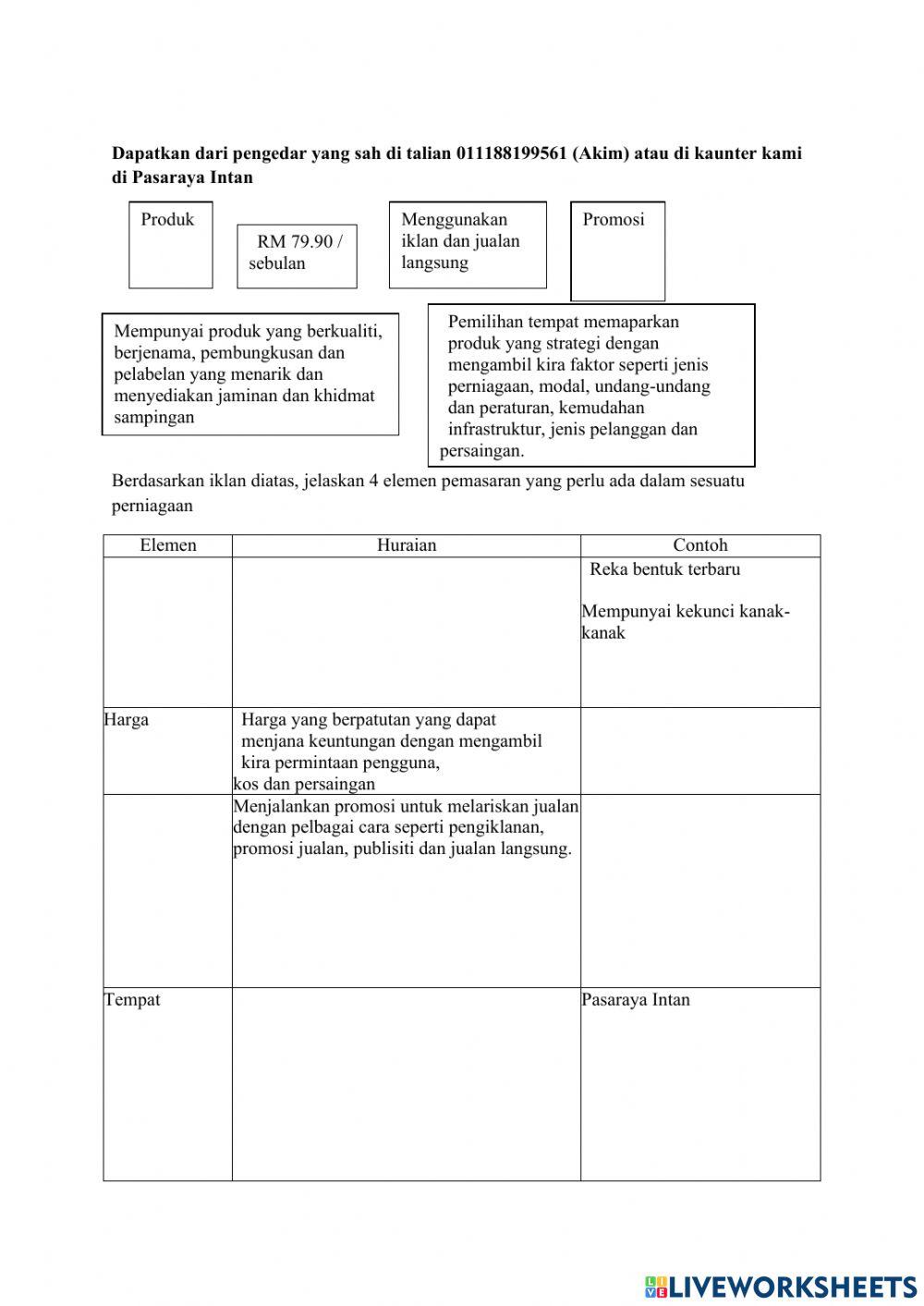 5.3 perancangan perniagaan