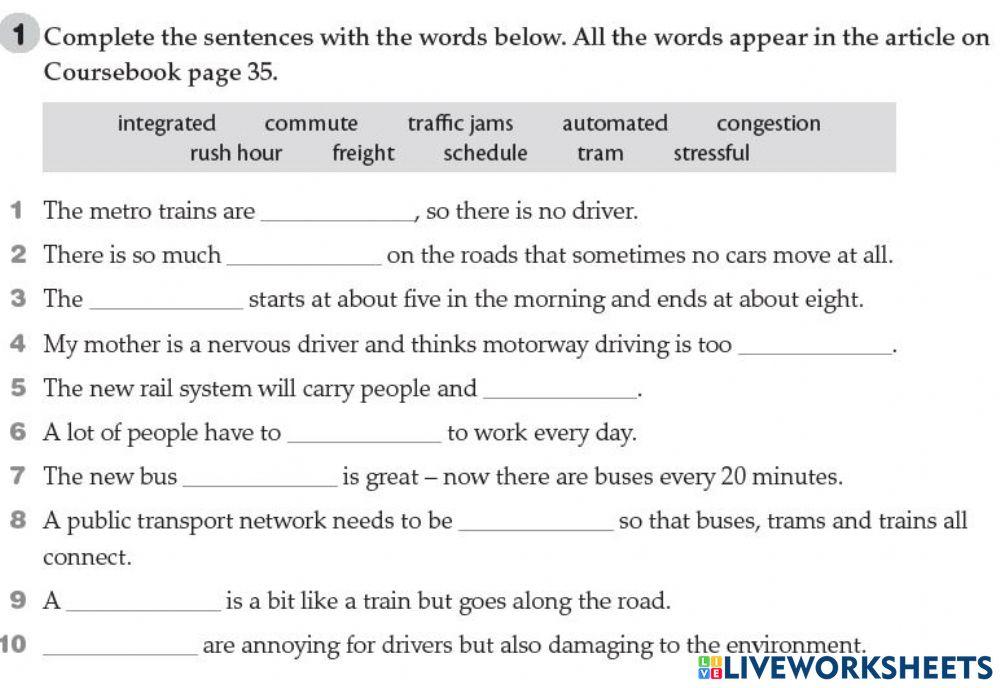 G 11 General L9-10 Getting Around