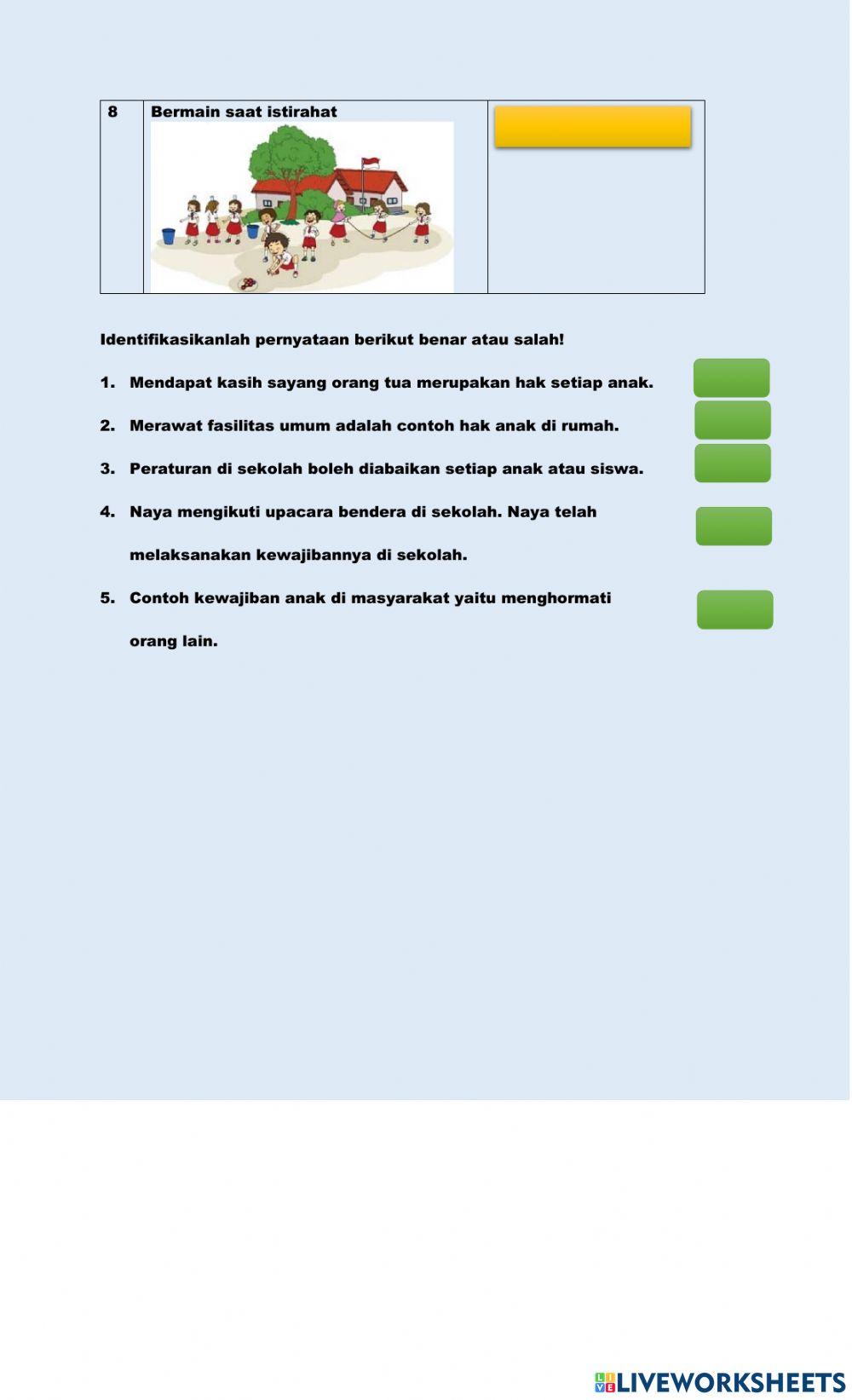 Hak, Kewajiban, Tanggung Jawab