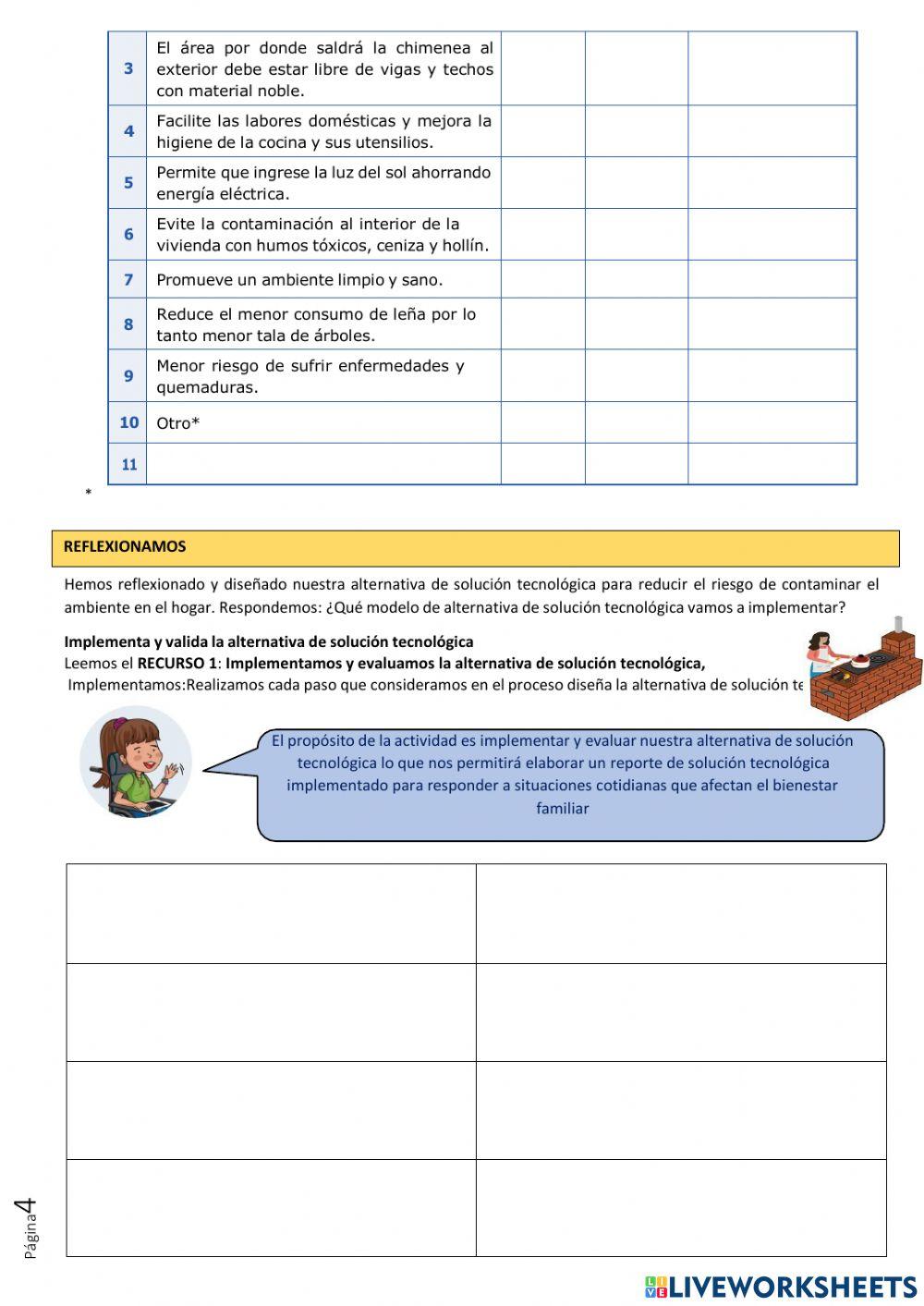Implementamos y evaluamos nuestra alternativa de solución tecnológica