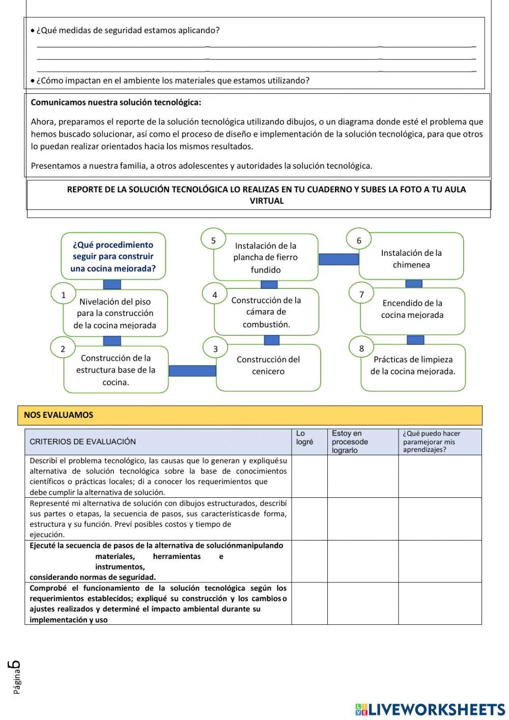 Implementamos y evaluamos nuestra alternativa de solución tecnológica