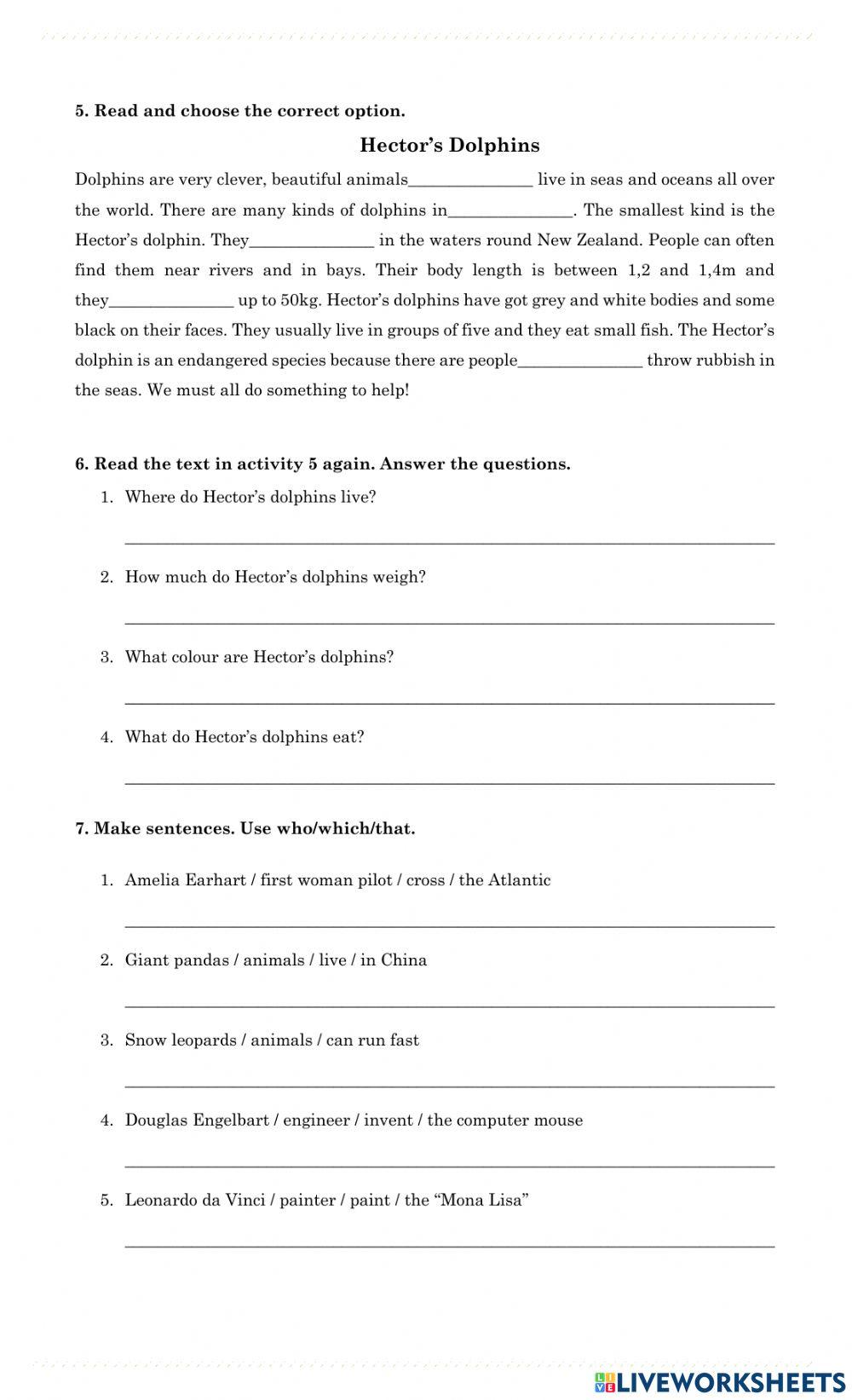 Young Stars 5-Test 6