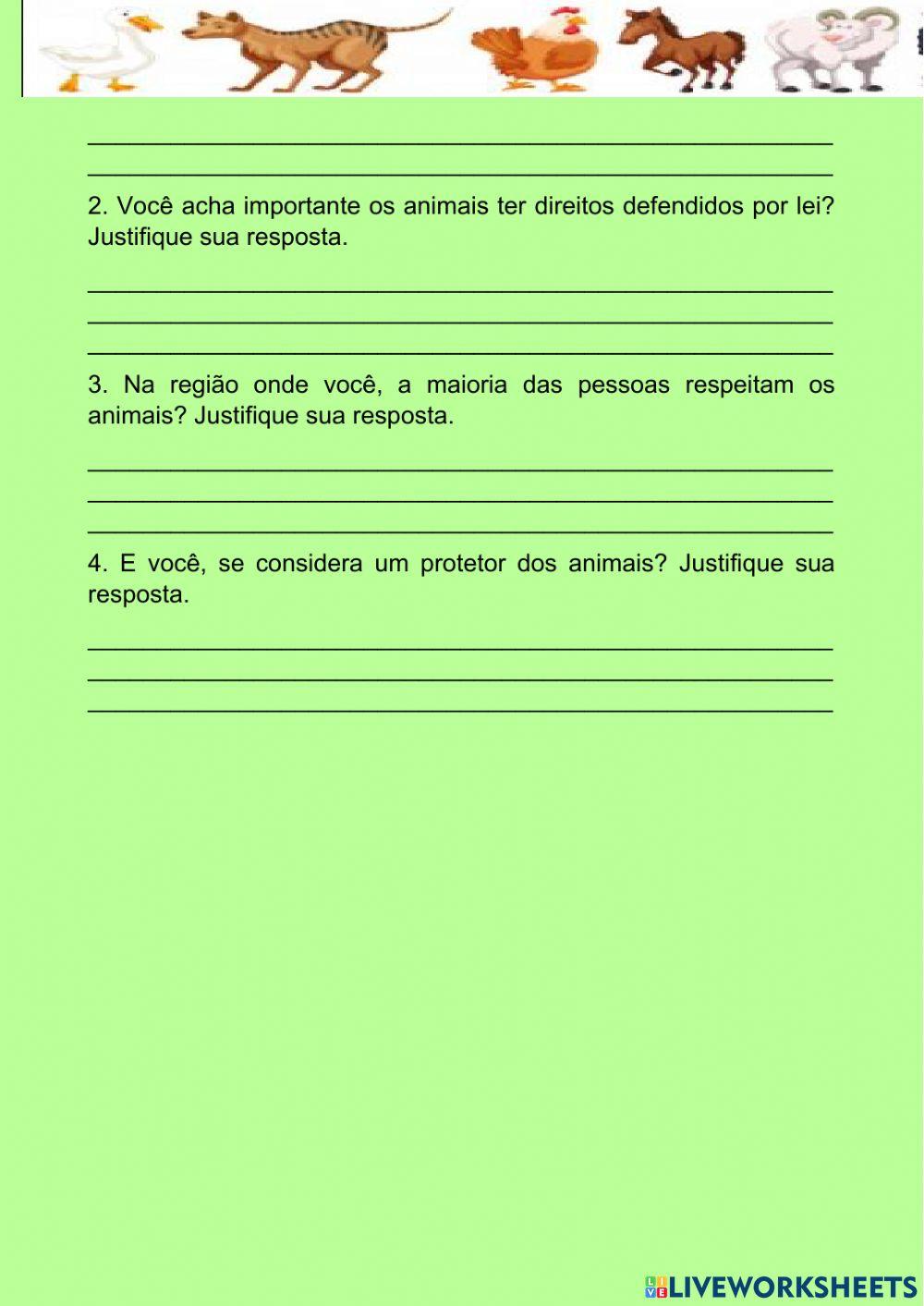 Dia Mundial dos Animais