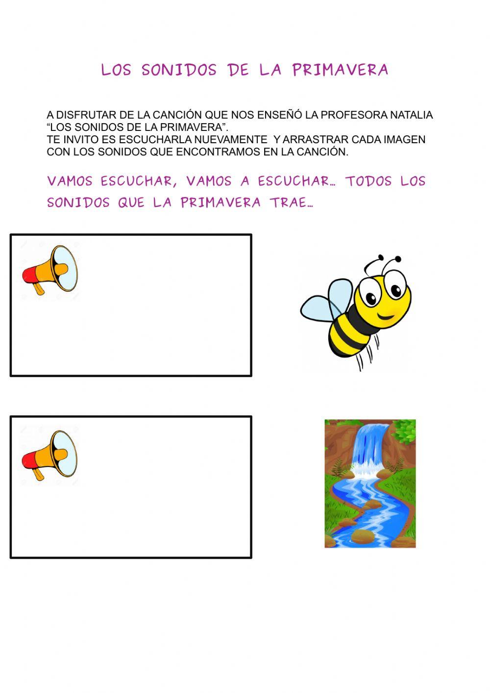 LOS SONIDOS DE LA PRIMAVERA 