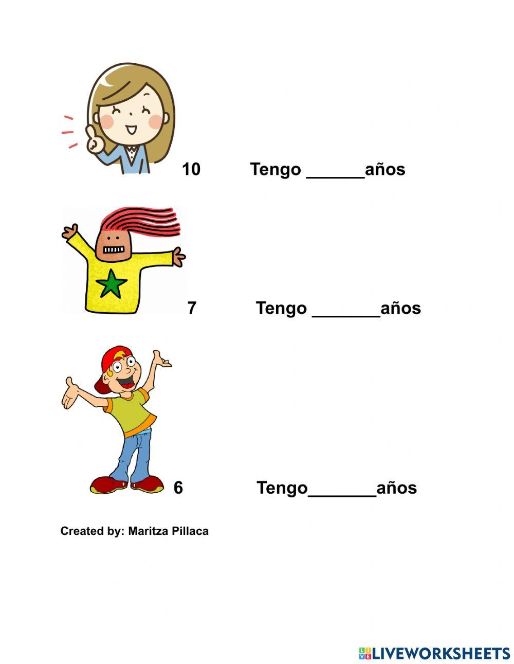 Cuantos anos tienes? Cuantos anos tienes?