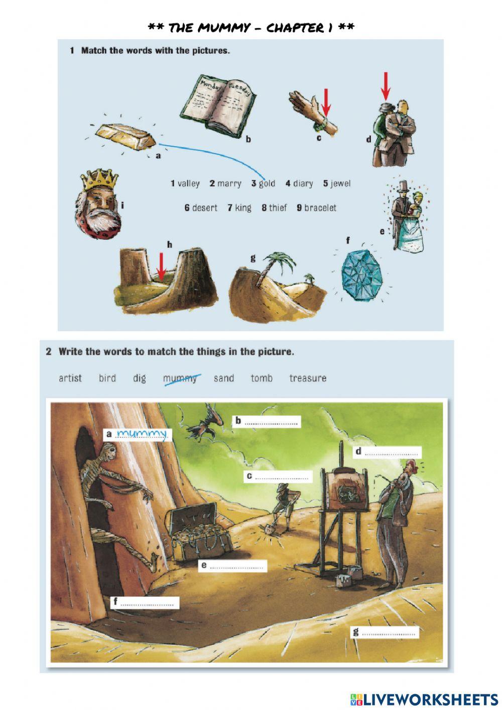 The curse of the mummy - chapter 1