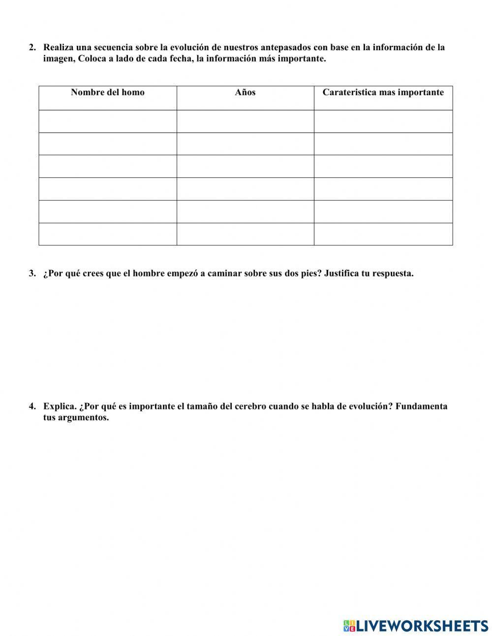 ORIGEN DE LA HUMANIDAD 