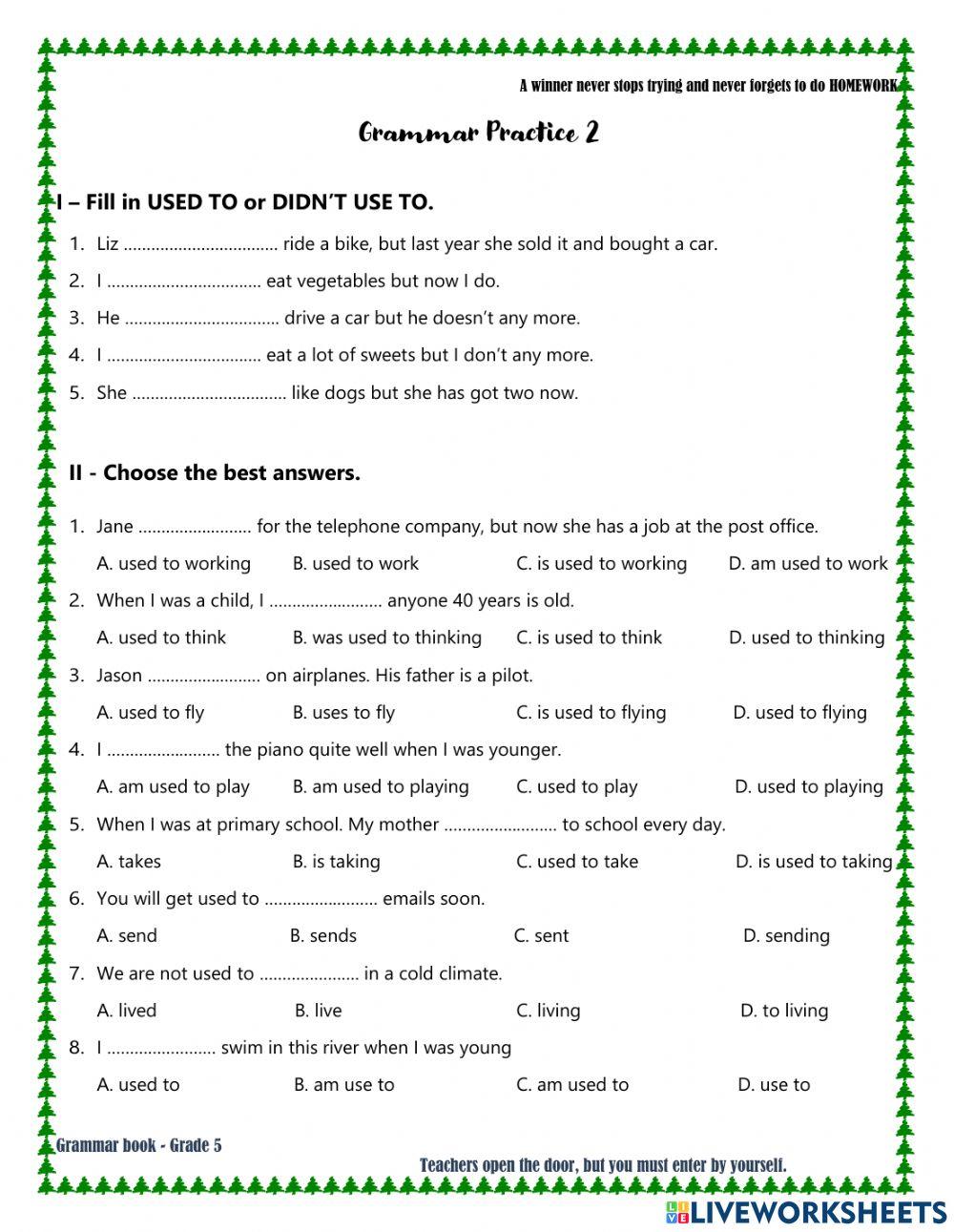 Grade5-Grammarbook-Usedto-BeGetusedto
