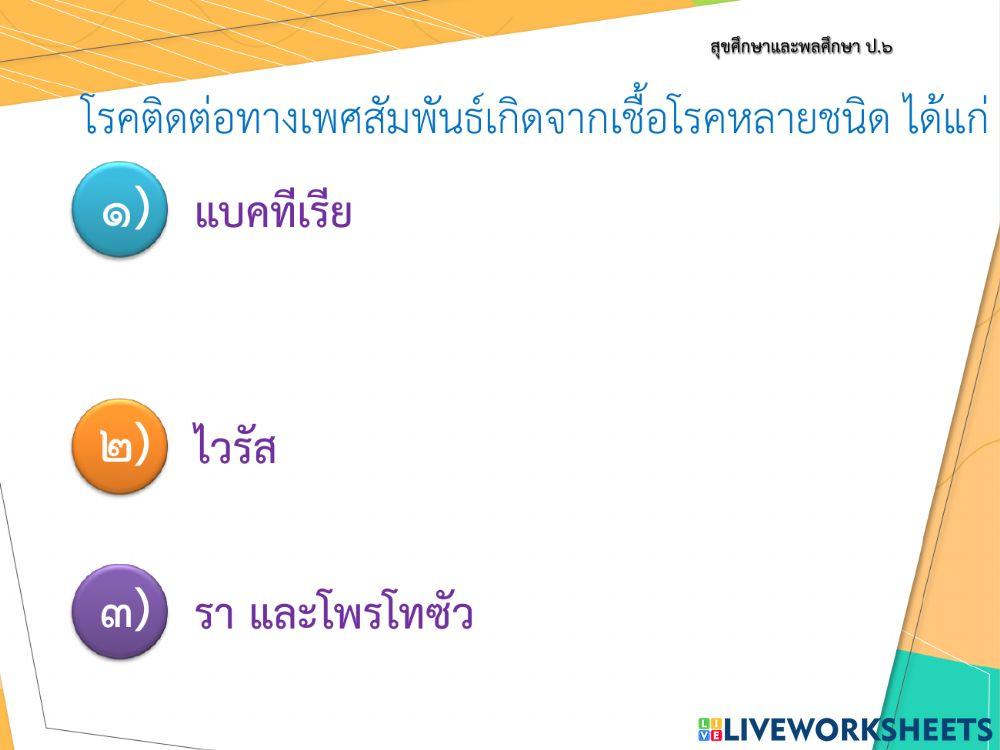 วิชาสุขศึกษา