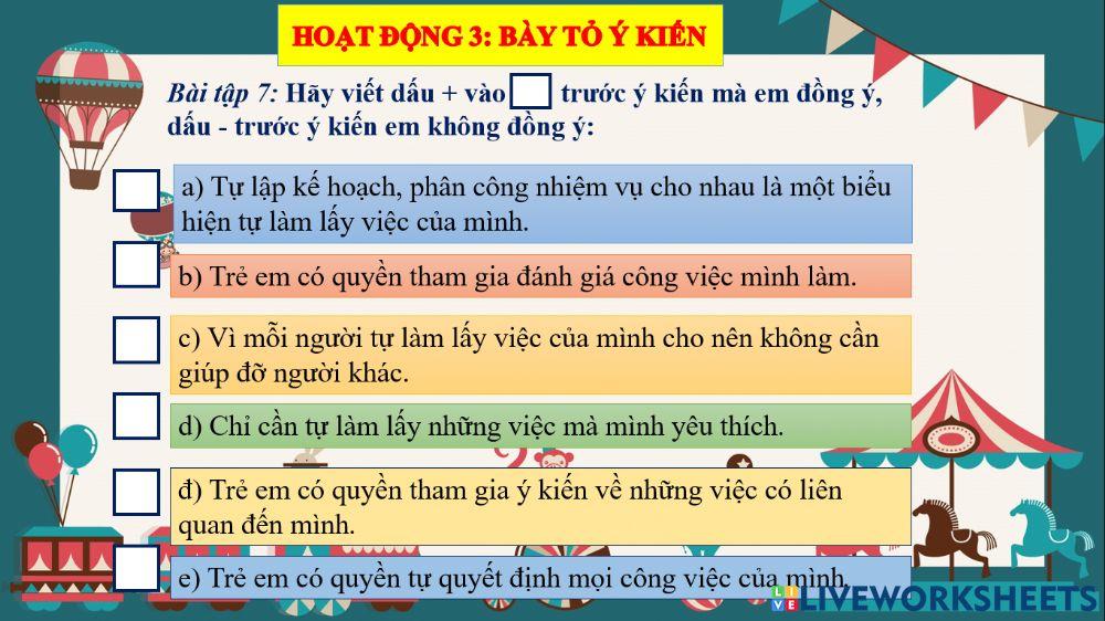 Đạo đức 3 - Tự làm việc của mình Đạo đức 3 - Tự làm việc của mình