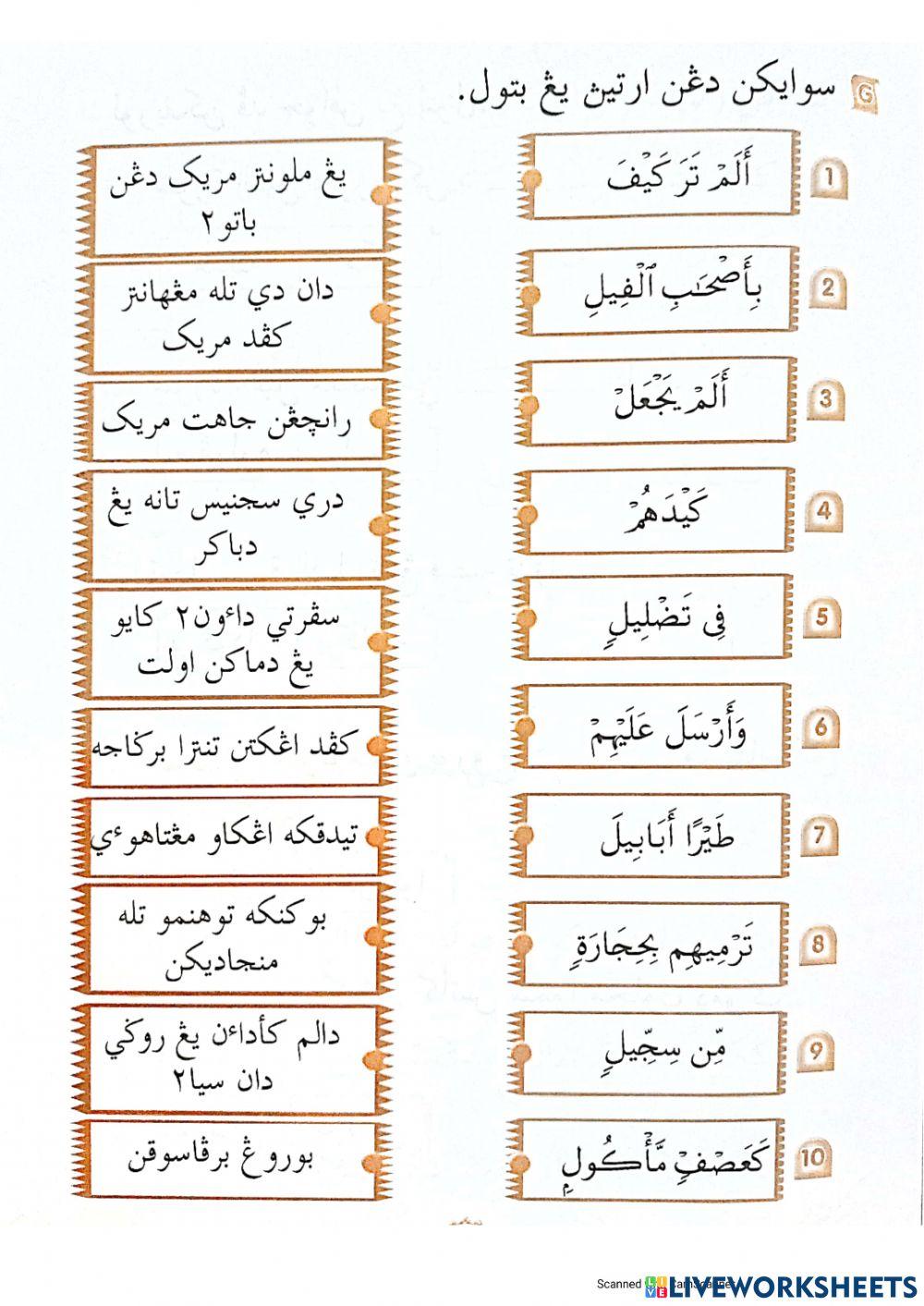 Tilawah al-quran TAHUN 3