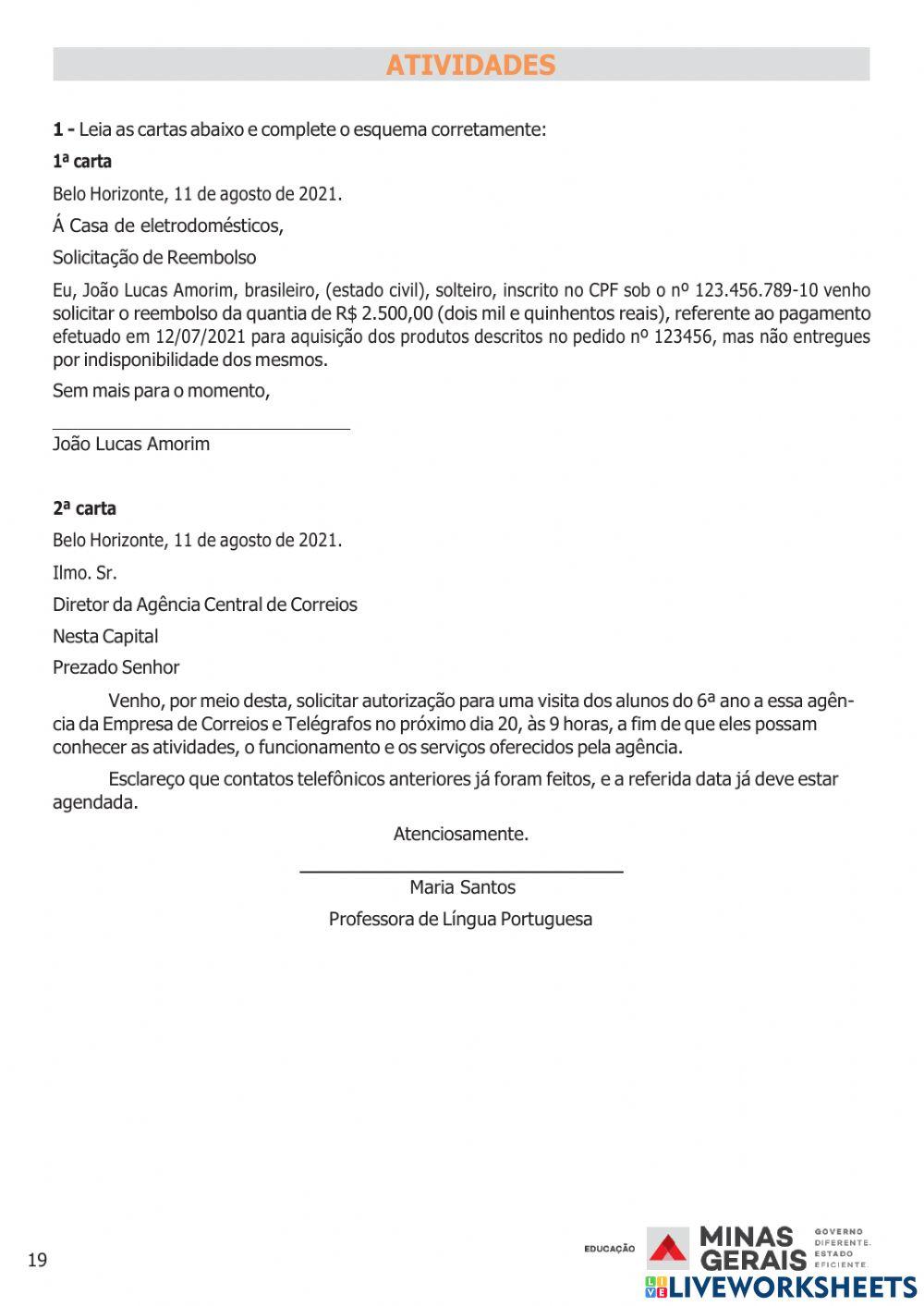 Pet 4- 6º ano - semana 5