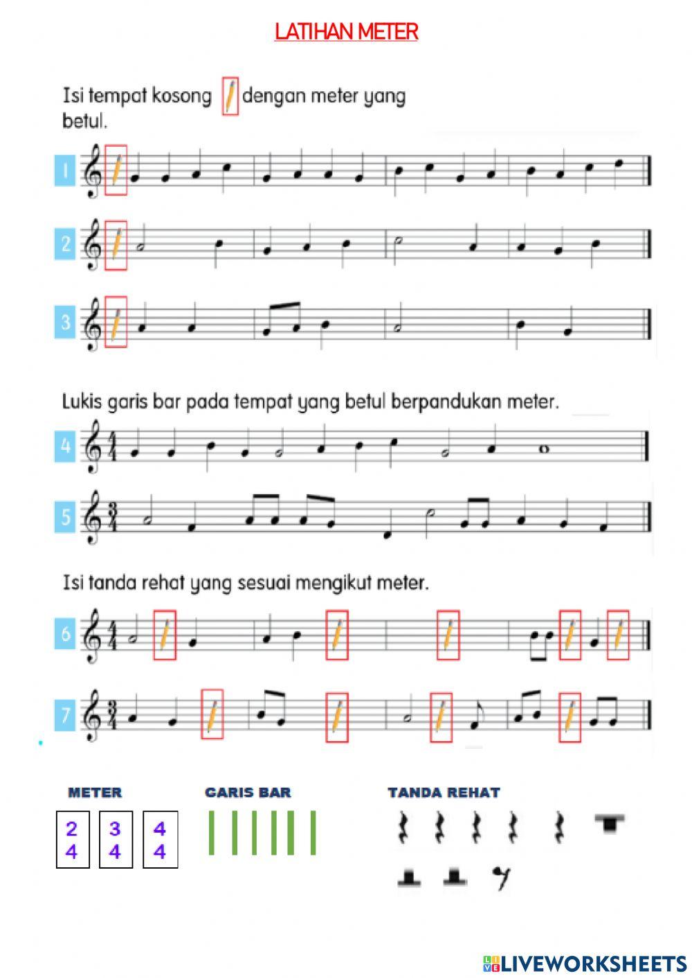 Muzik Tahun 6 - Meter dan Konduktor