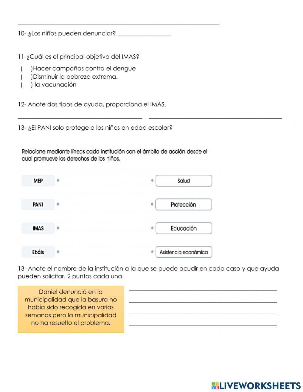 Instituciones protegen derchos