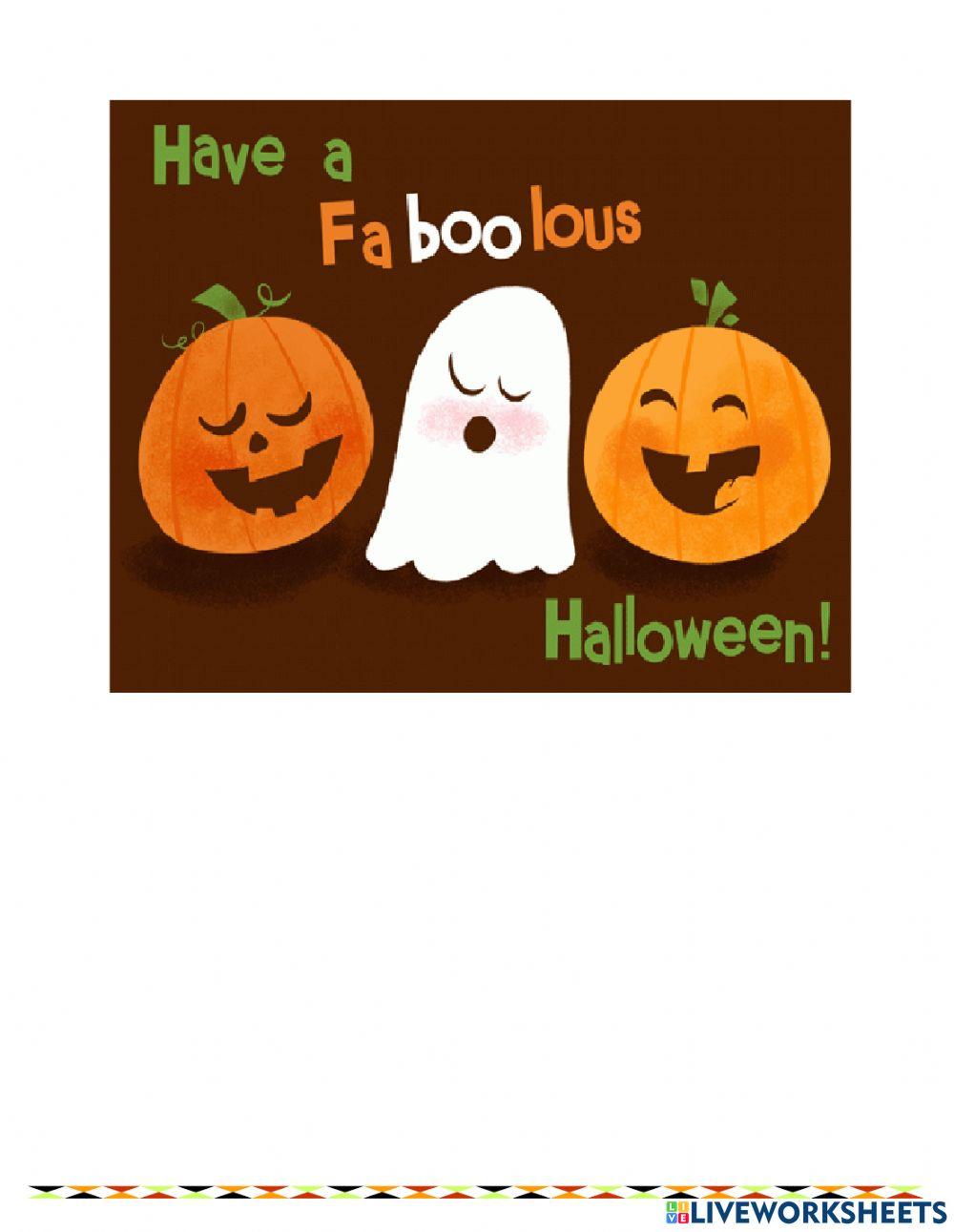 Workshop 9-Cycle 4-HALLOWEEN