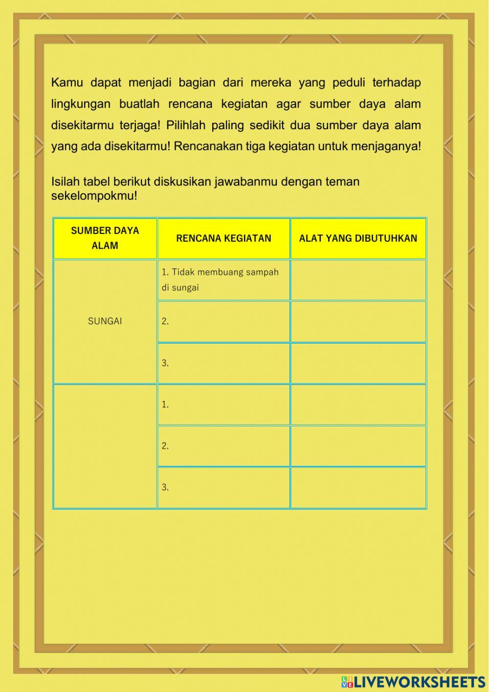 Lkpd tema 4 berbagai pekerjaan subtema 1 pembelajaran 3 kelas 4