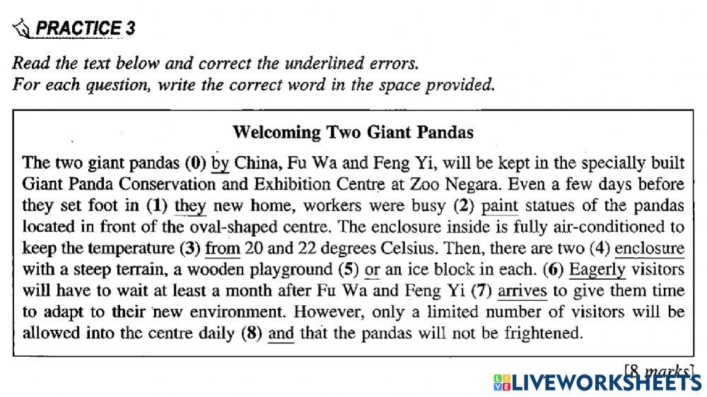 Gerak Gempur PdPR - Error Correction