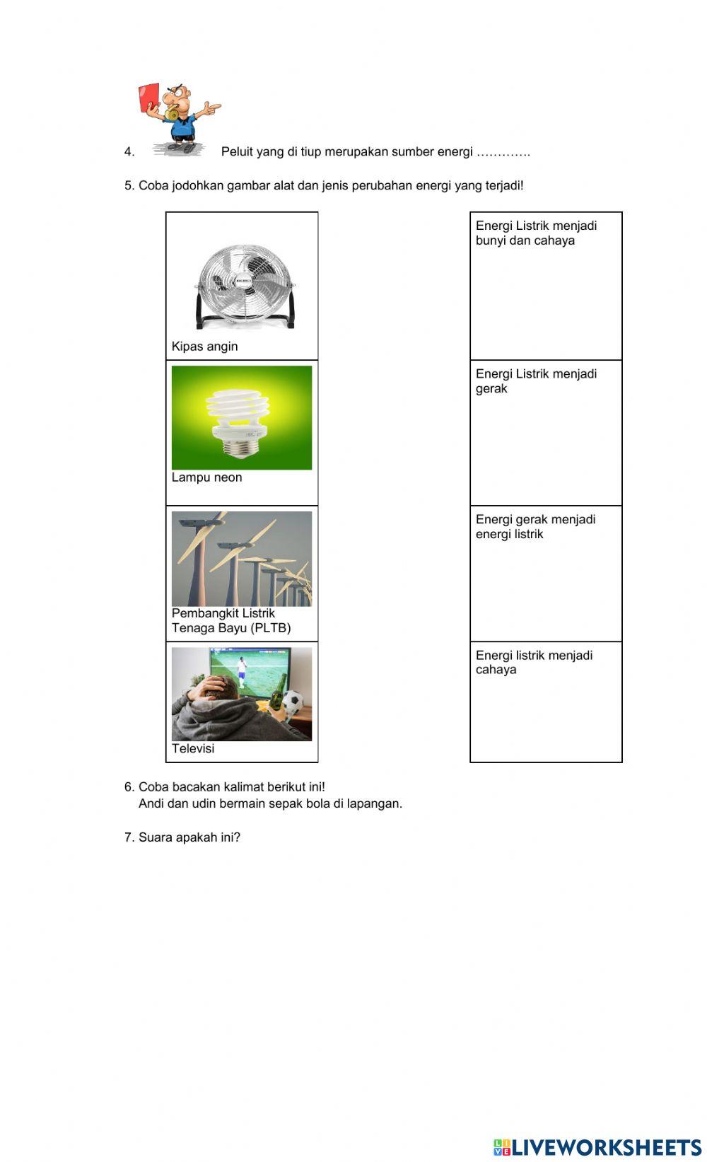Lembar Kerja Siswa IPA